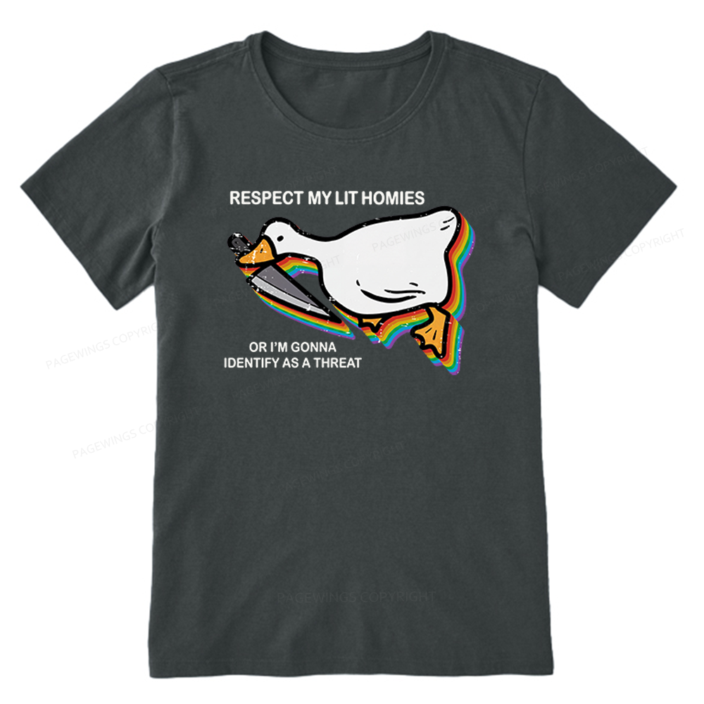 Pagewings Respect My Lit Homies Unisex Classic T-shirt