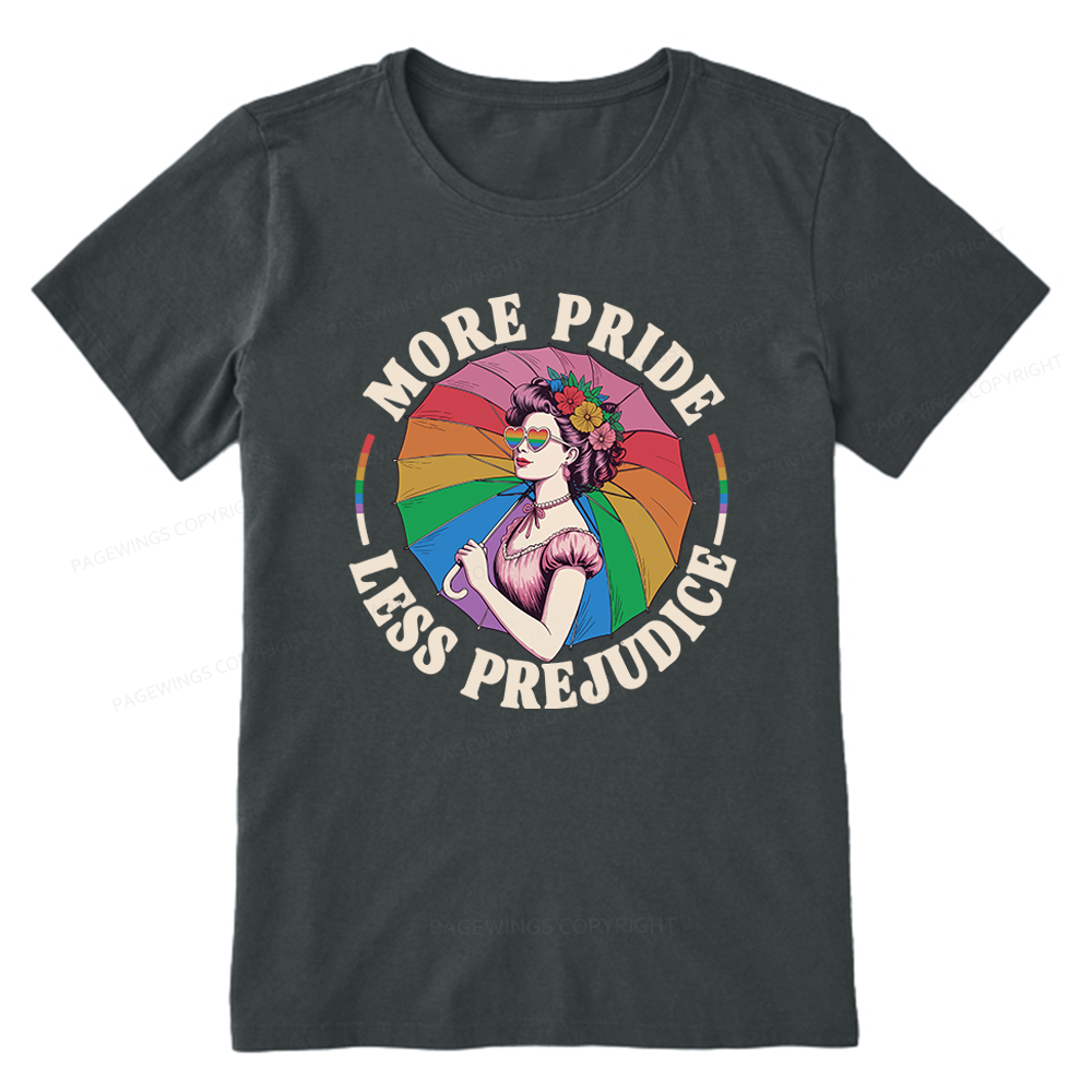 Pagewings More Pride Less Prejudice Unisex Classic T-shirt