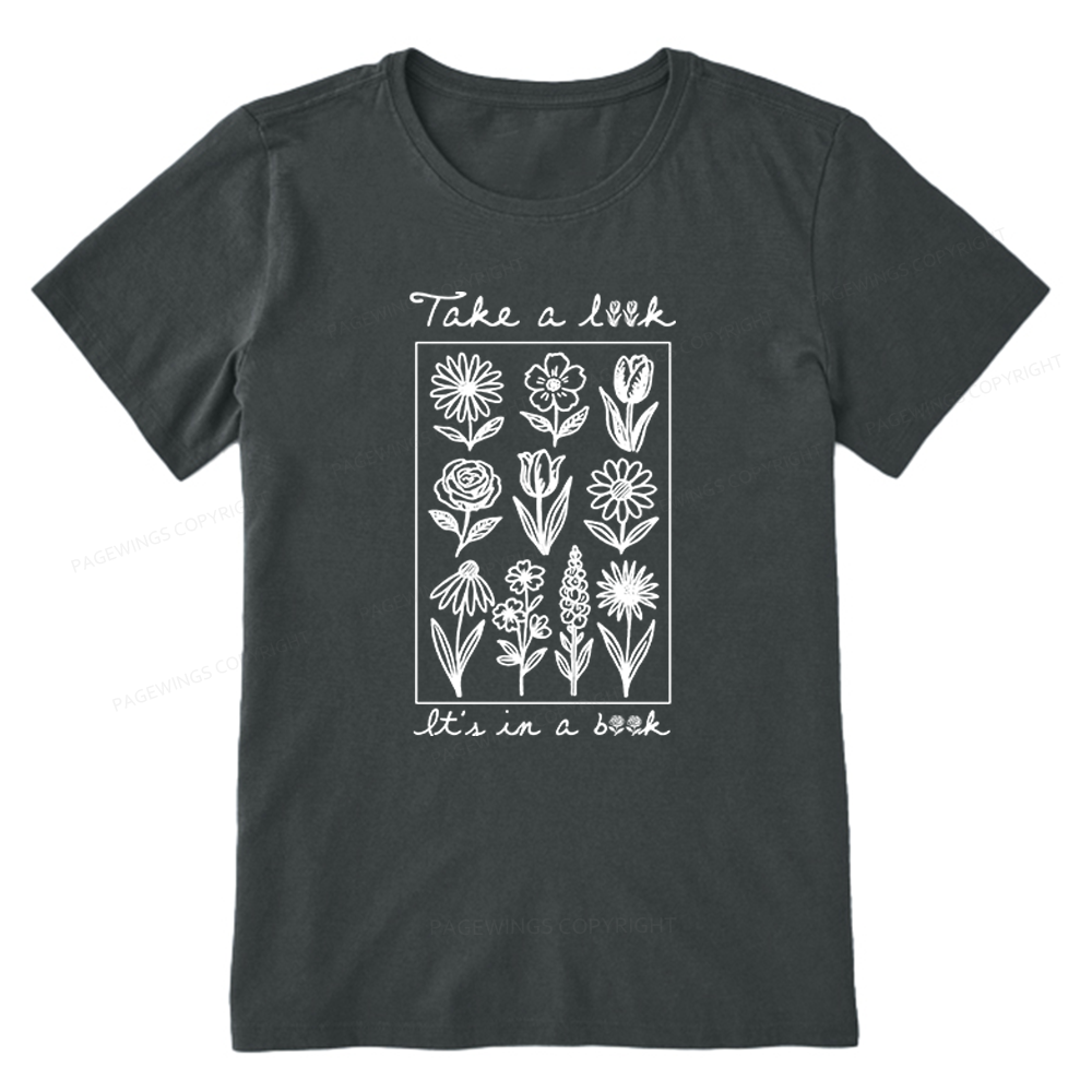 Pagewings Take A Look It’s In A Book Unisex Classic T-shirt
