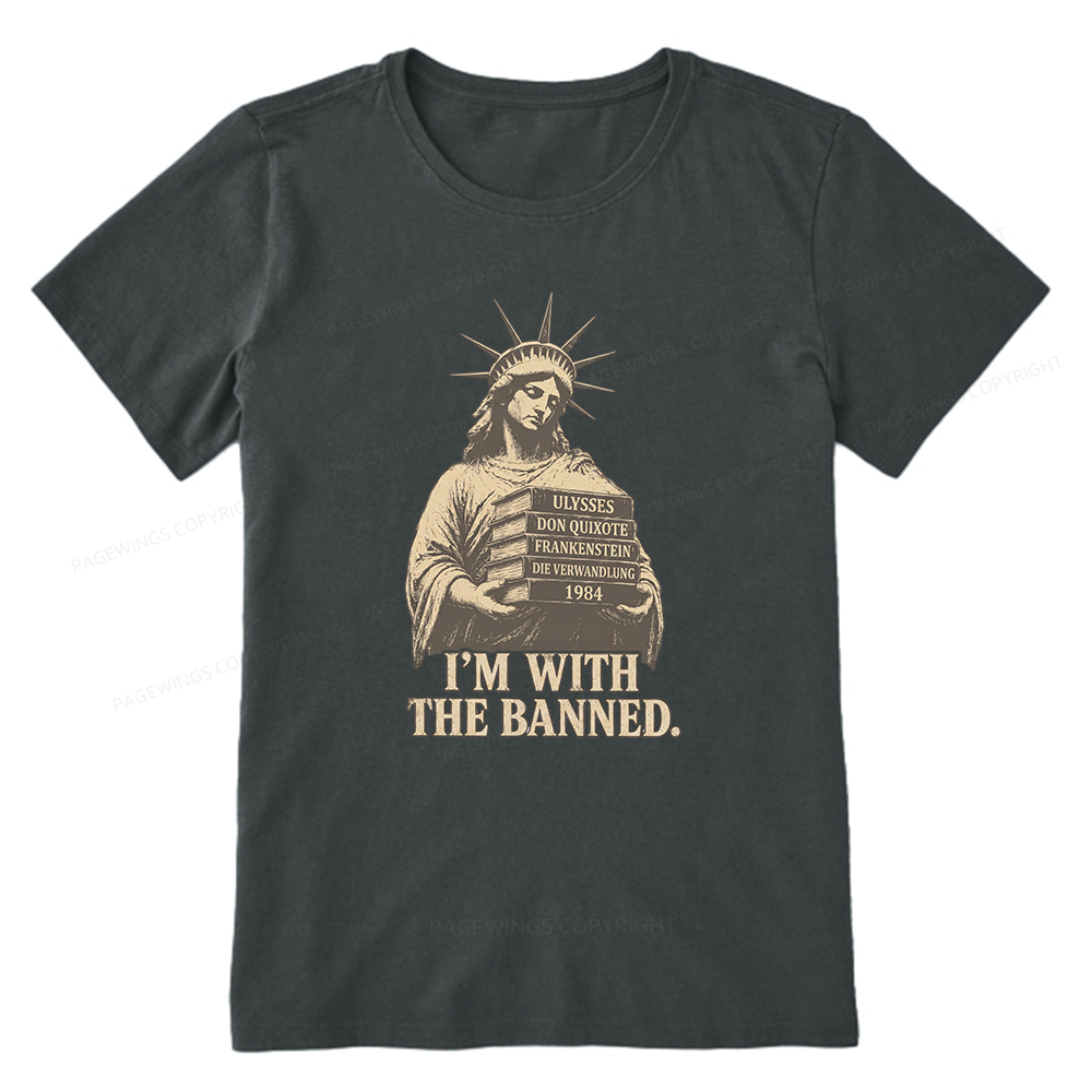 Pagewings I'm With The Banned Unisex Classic T-shirt