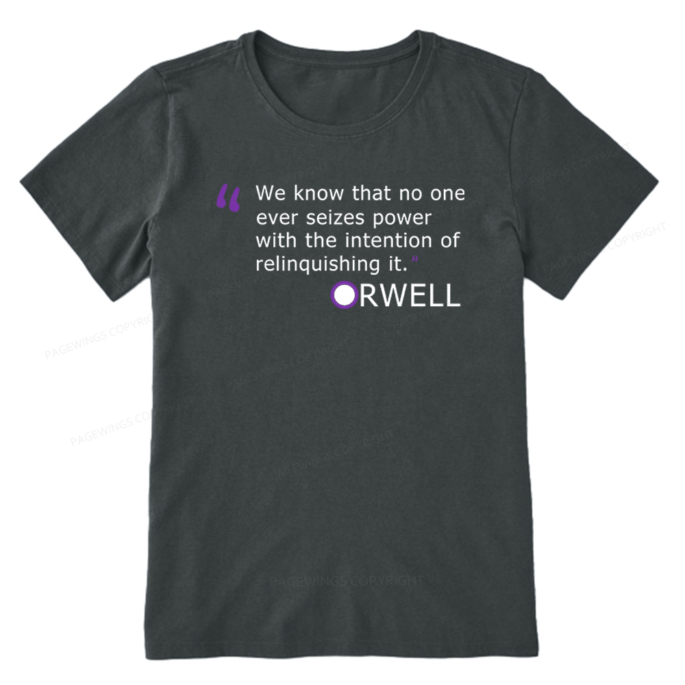 Pagewings Dystopia Quote Unisex Classic T-shirt