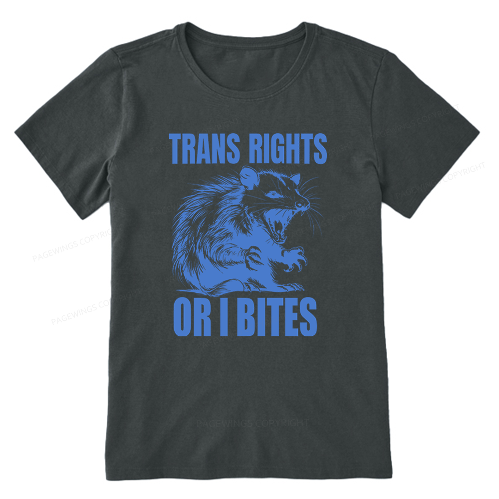 Pagewings Trans Rights Unisex Classic T-shirt