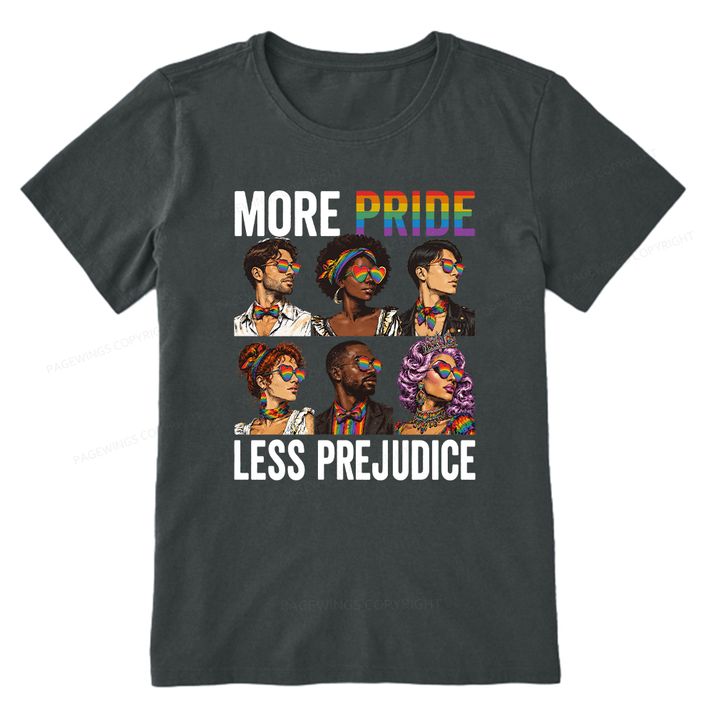 Pagewings More Pride Less Prejudice Unisex Classic T-shirt
