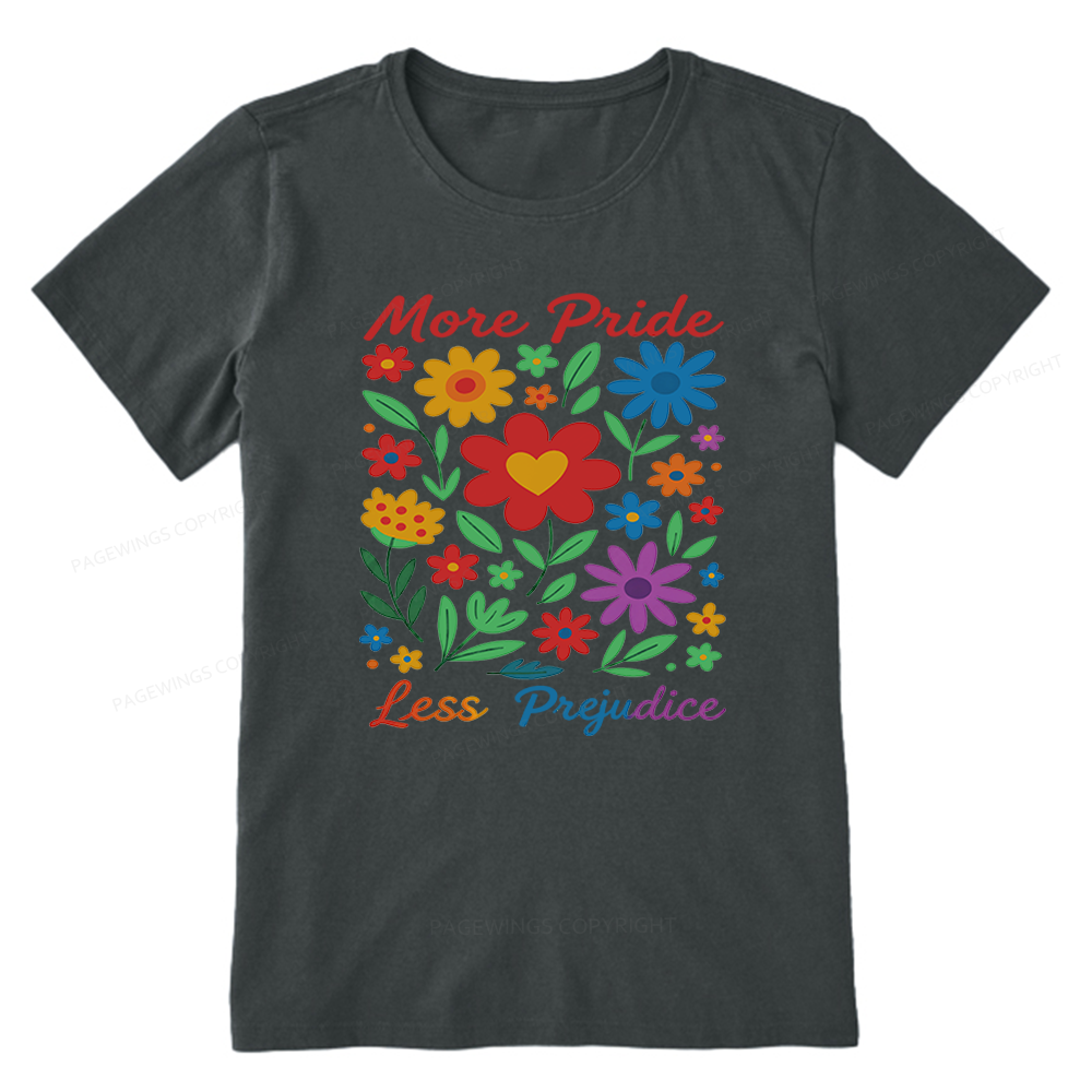 Pagewings More Pride Less Prejudice Unisex Classic T-shirt