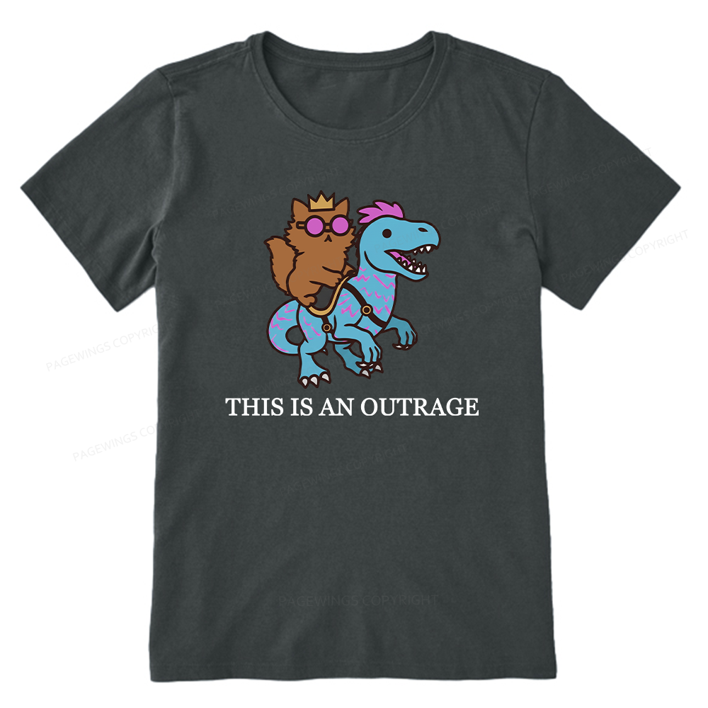 Pagewings This Is An Outrage Unisex Classic T-shirt