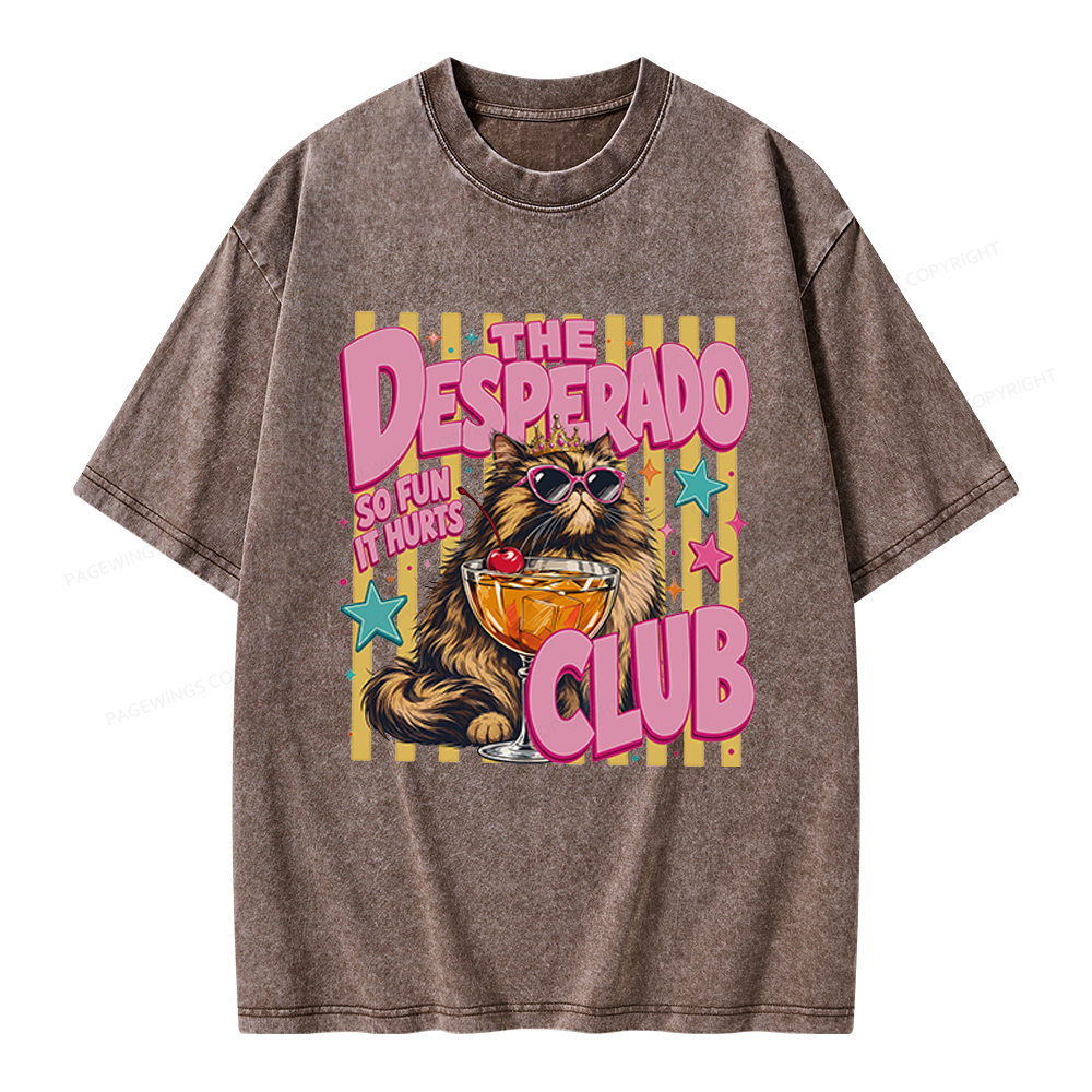 Pagewings Desperado Club Unisex Washed T-shirt