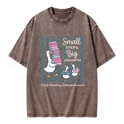 Pagewings Reading Interventionist Unisex Washed T-shirt