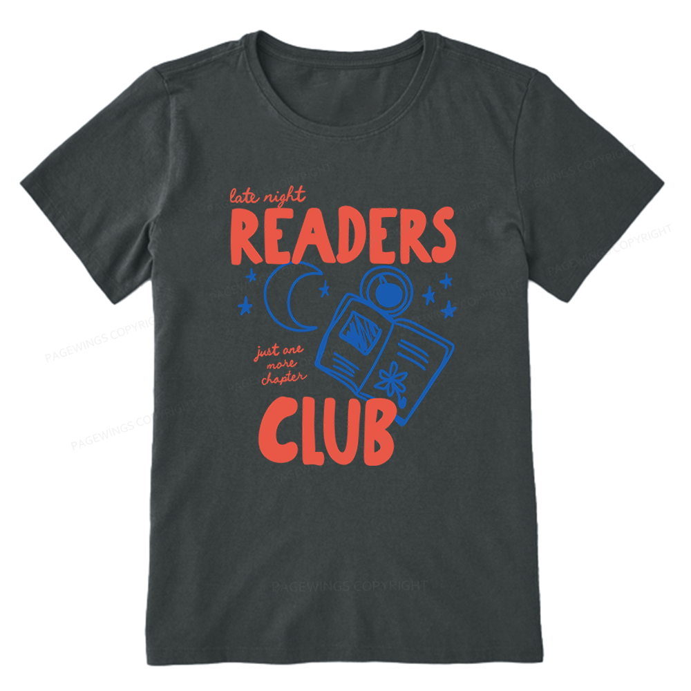 Pagewings Late Night Readers Club Unisex Classic T-shirt