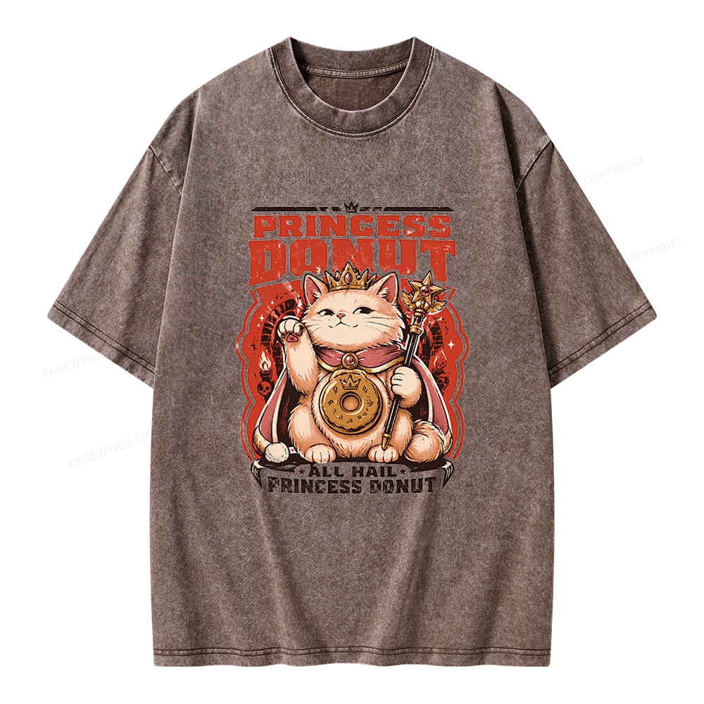Pagewing Sci Fi Books Lover Unisex Washed T-shirt
