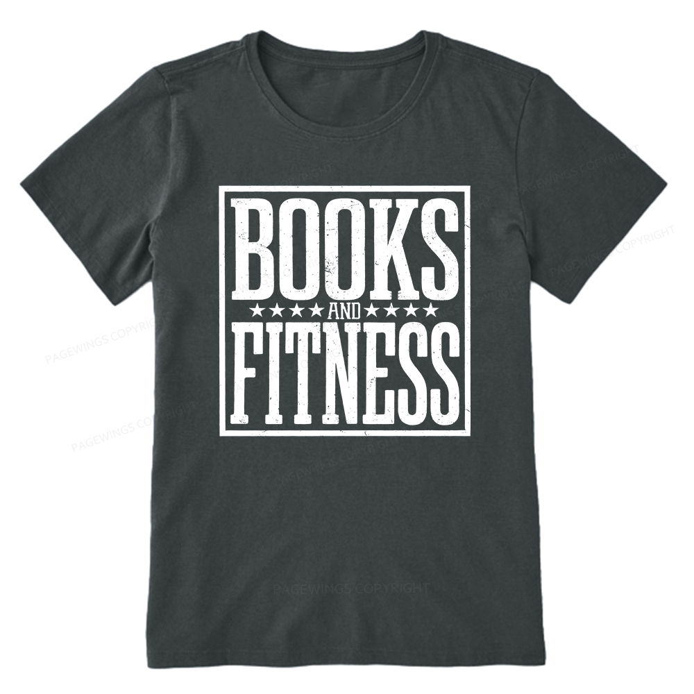 Pagewings Books And Fitness Unisex Classic T-shirt