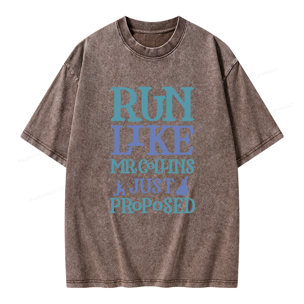 Pagewings Love Book Fan Unisex Washed T-shirt