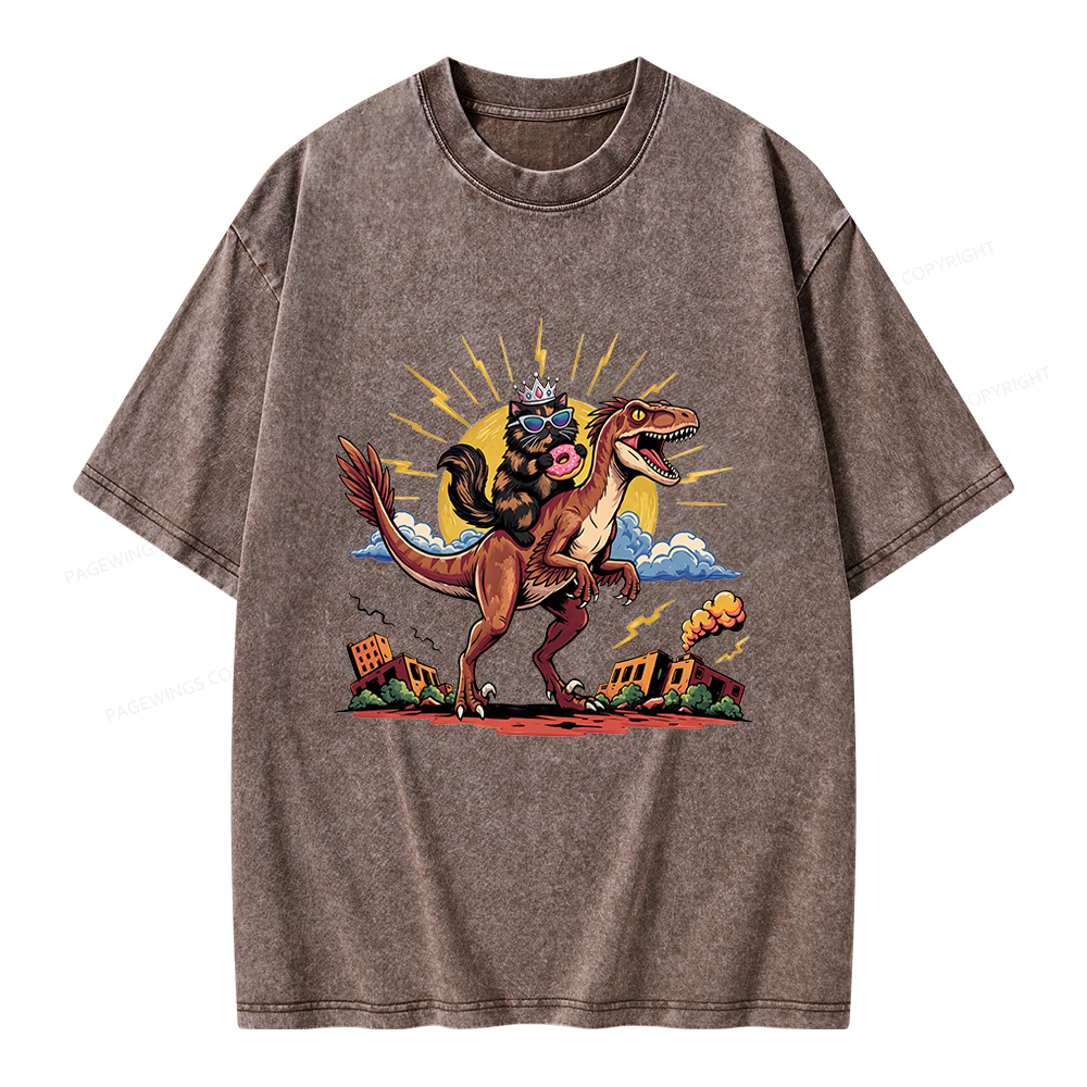 Pagewings Sci Fi Bookish Unisex Washed T-shirt