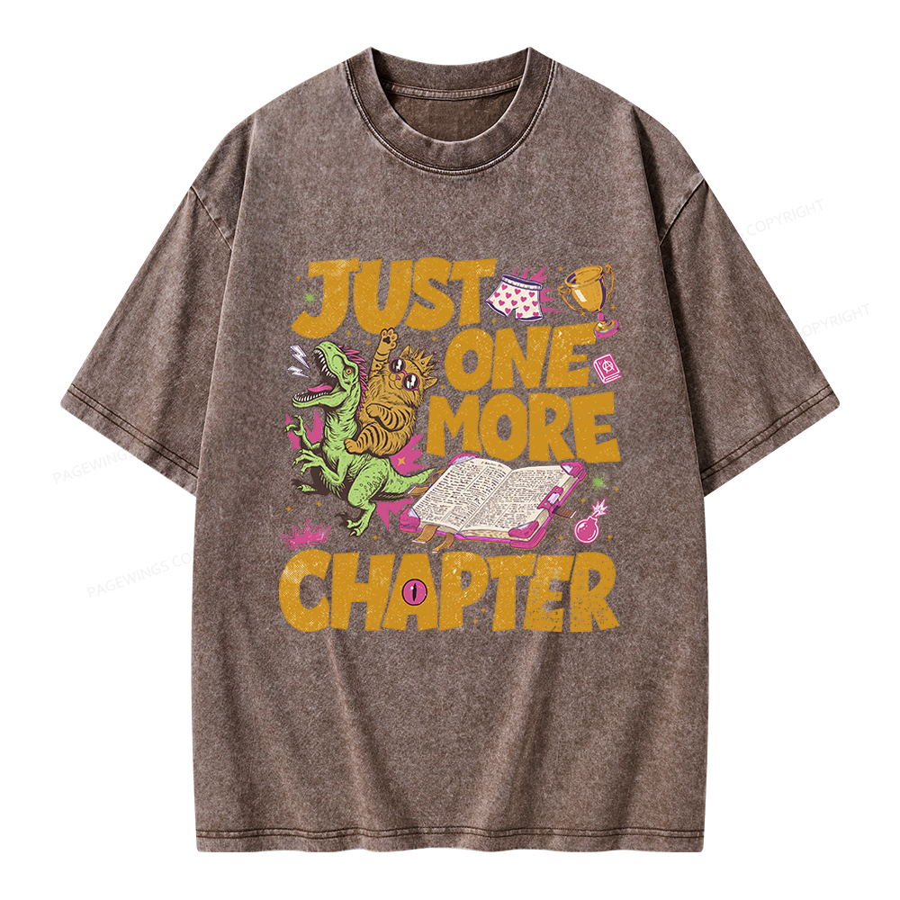 Pagewings Sci Fi Bookish Unisex Washed T-shirt