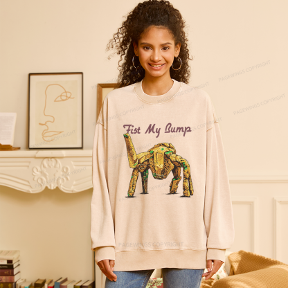 Pagewings Read Sci-Fi Unisex Washed Sweatshirt