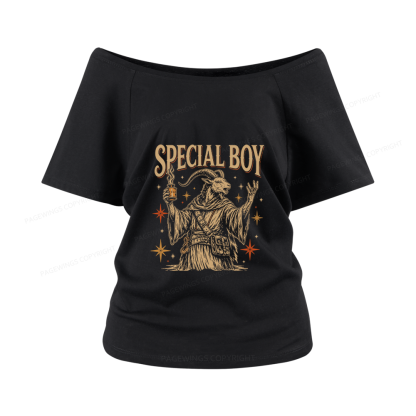 Pagewings Sci Fi Bookish 16416 Bookish Women Off Shoulder T-shirts