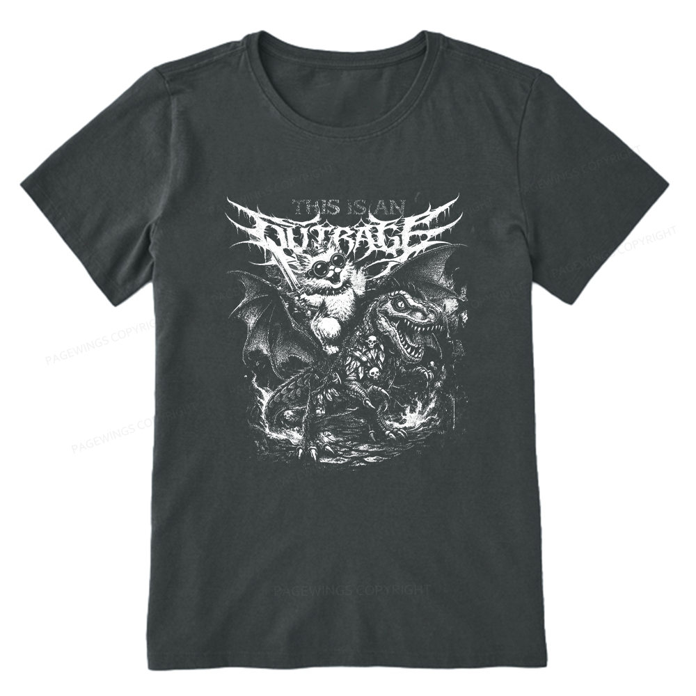Pagewings This Is An Outrage Unisex Classic T-shirt