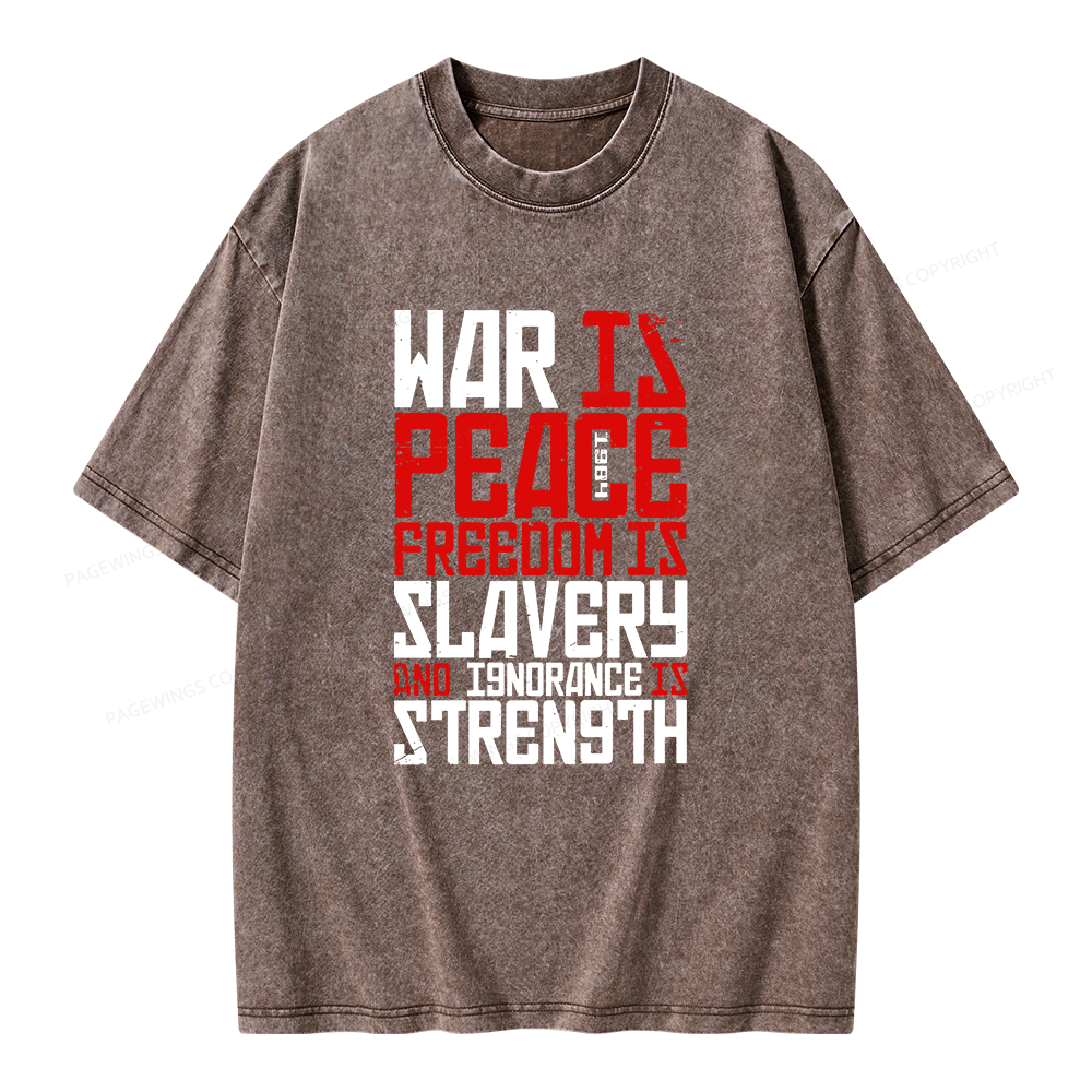 Pagewings Dystopian Lover Unisex Washed T-shirt