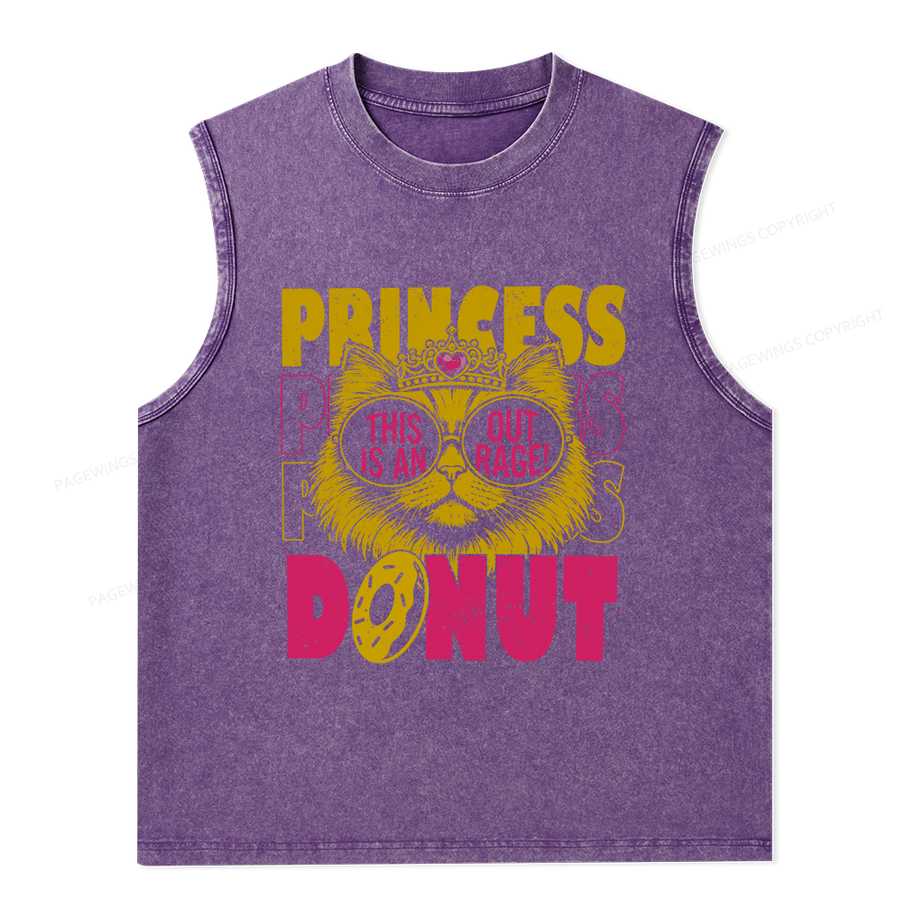 Pagewings This Is An Outrage  Unisex Washed Tank Top