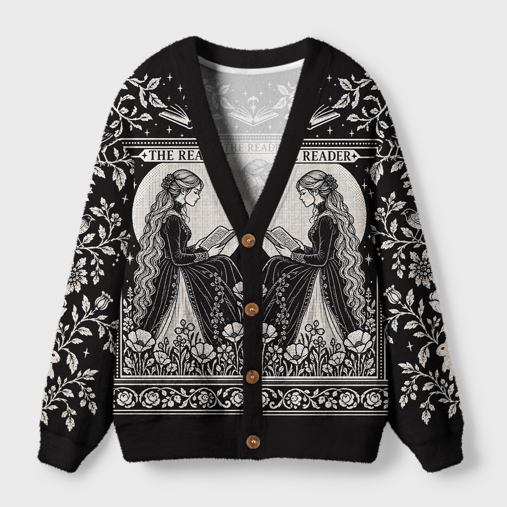 Pagewings The Reader Light Knit Unisex Cardigan Sweaters