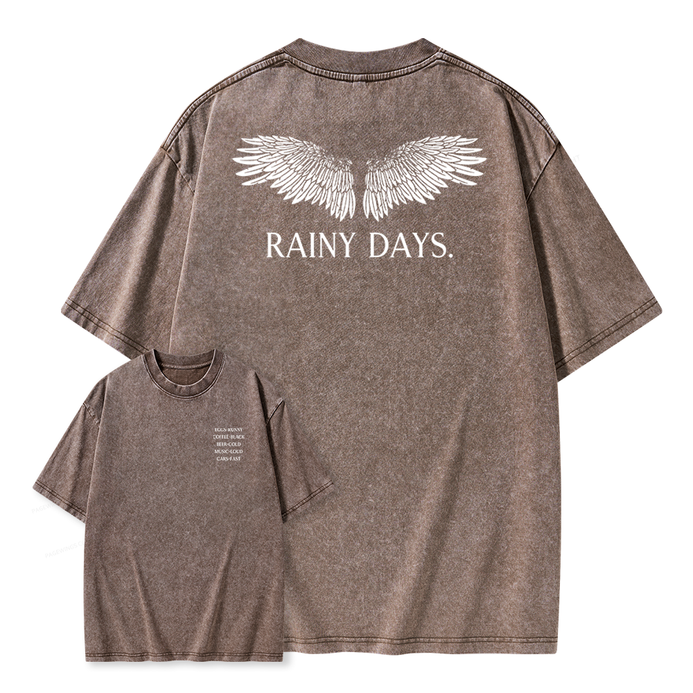 Pagewings Romance Literature Nerd Unisex Washed T-shirt