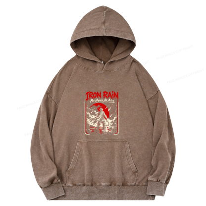 Pagewings Sci Fi Book Lover Unisex Washed Hoodie