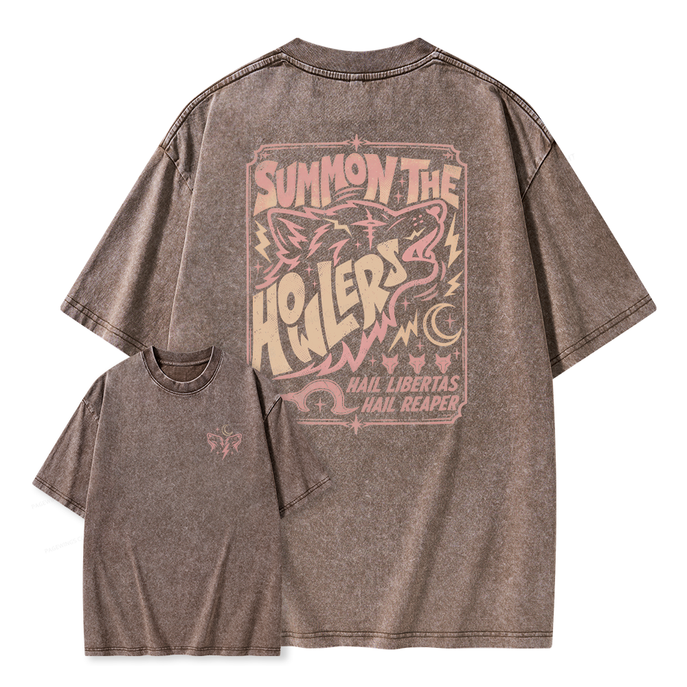 Pagewings Sci Fi Bookish Unisex Washed T-shirt