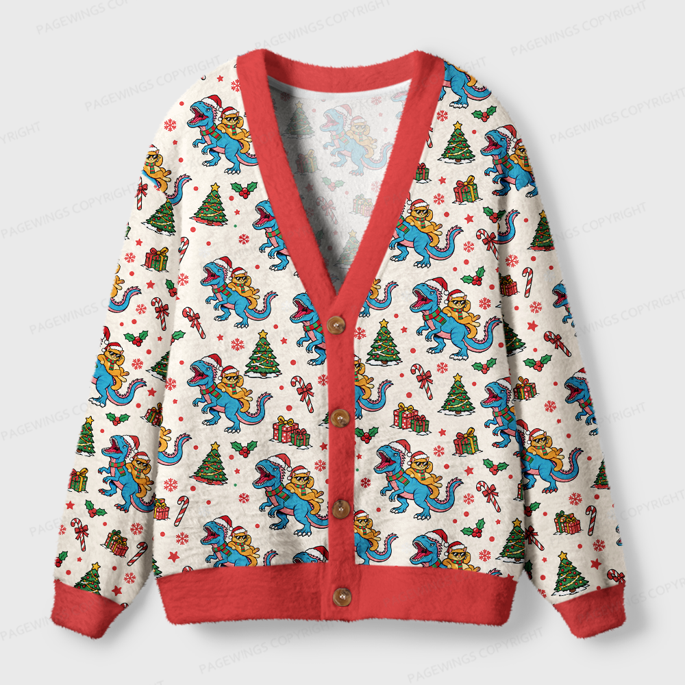 Pagewings Sci Fi Book Lover Light Knit Unisex Cardigan Sweaters