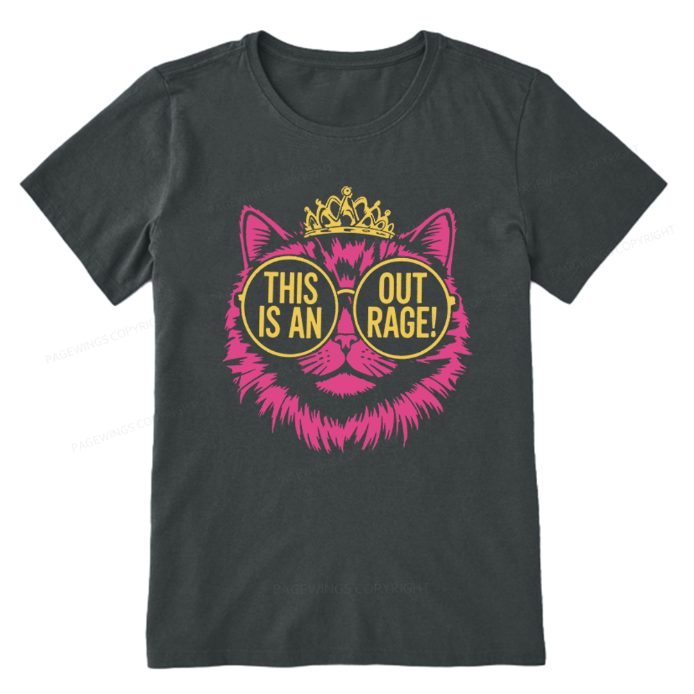 Pagewings This is an Outrage Unisex Classic T-shirt