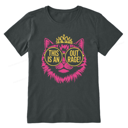 Pagewings This is an Outrage Unisex Classic T-shirt