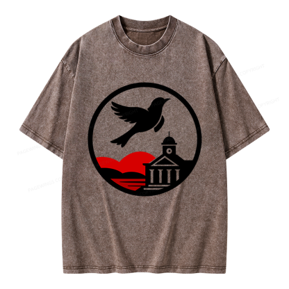 Pagewings Literature Lovers Unisex Washed T-shirt