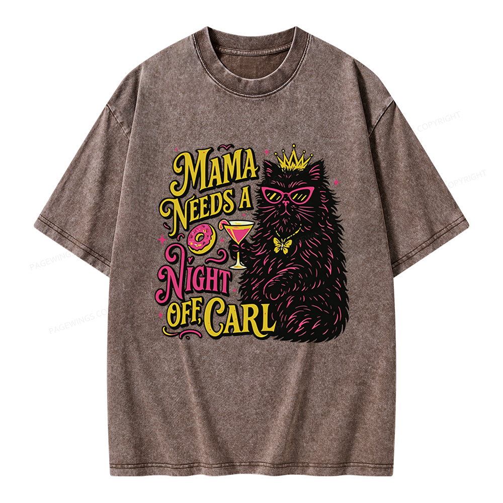 Pagewings Princess Donut Unisex Washed T-shirt