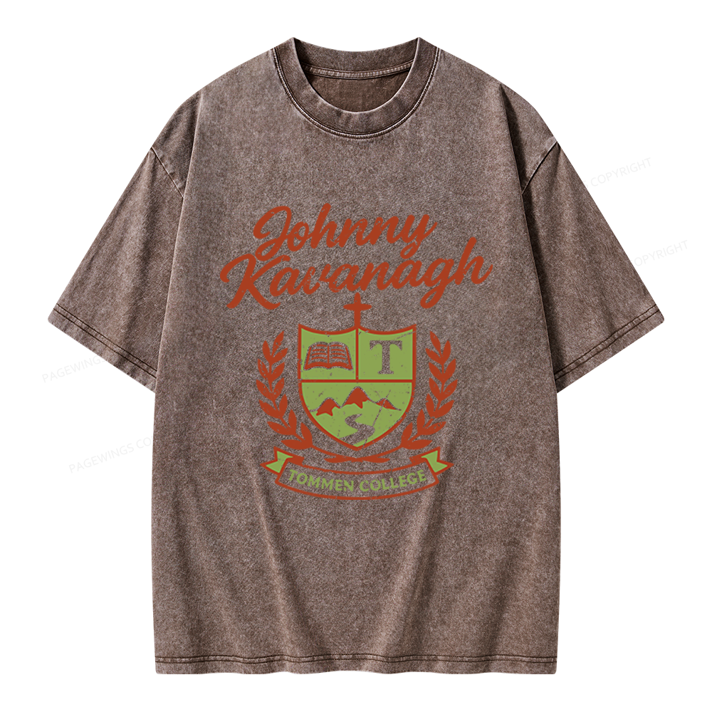 Pagewings Romance Novel Lover Unisex Washed T-shirt