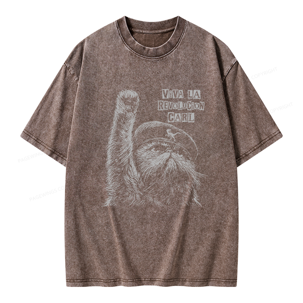Pagewings Sci-Fi Book Lover Unisex Washed T-shirt