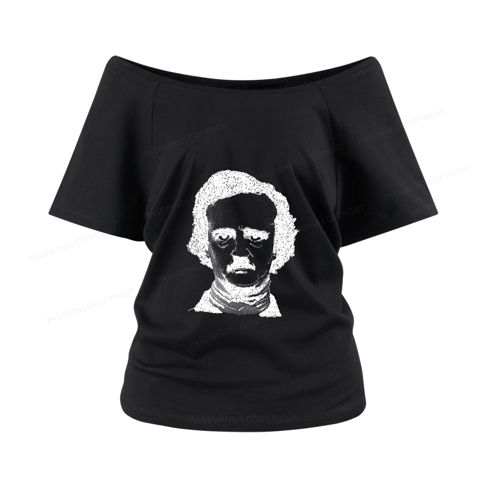 Pagewings Literature Lover Women Off Shoulder T-shirts
