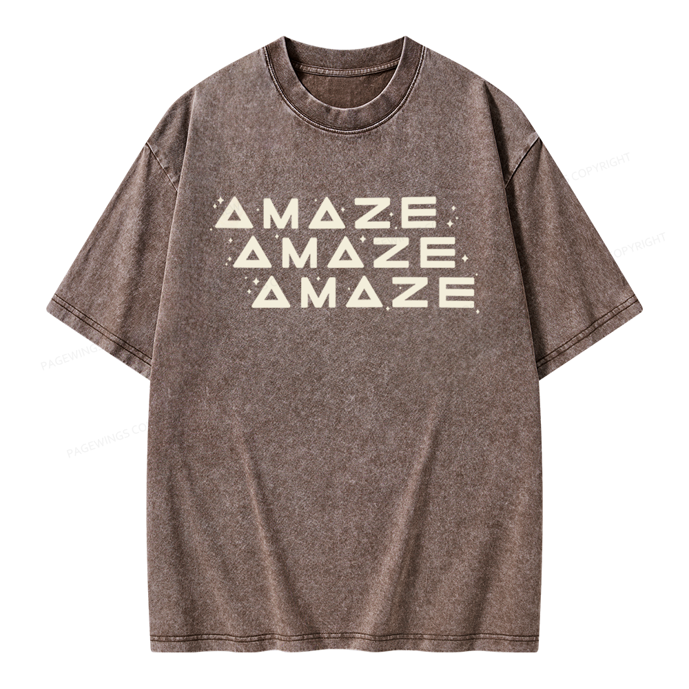 Pagewings Sci-Fi Unisex Washed T-shirt