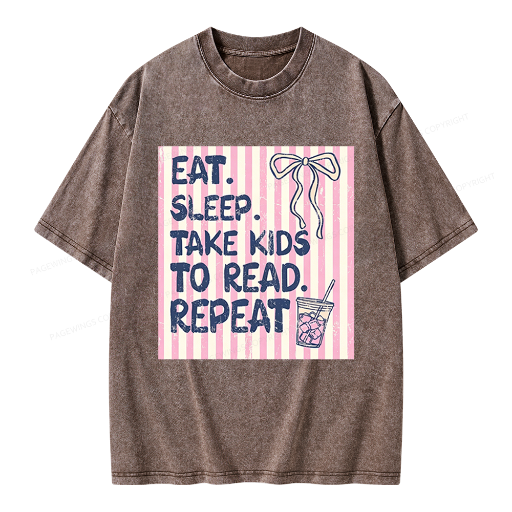 Pagewings Book Lover Unisex Washed T-shirt