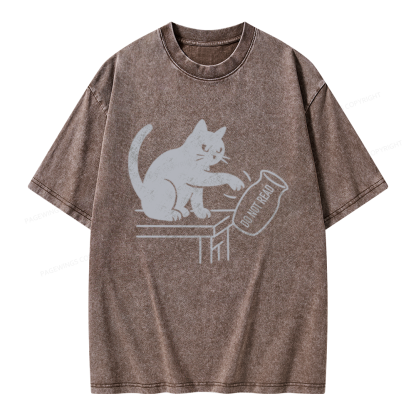 Pagewings Do Not Read Unisex Washed T-shirt