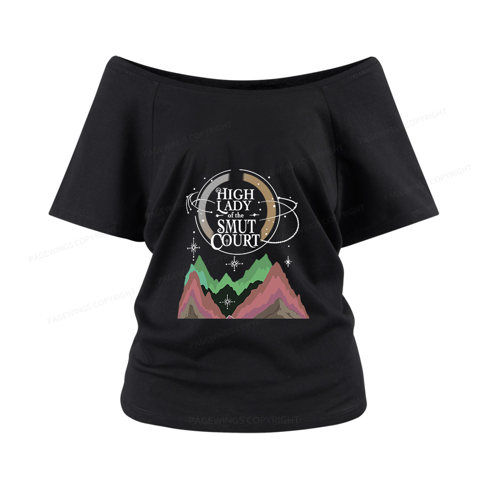 Pagewings High Lady Women Off Shoulder T-shirts