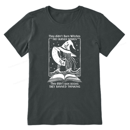 Pagewings They Banned Thinking Unisex Classic T-shirt