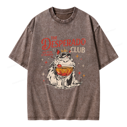 Pagewings Desperado Club Unisex Washed T-shirt