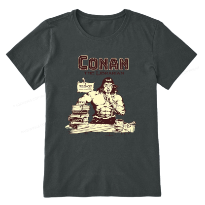 Pagewings Conan The Librarian Unisex Classic T-shirt