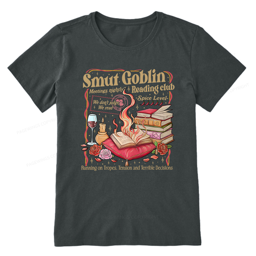 Pagewings Smut Goblin Dark Romance Unisex Classic T-shirt