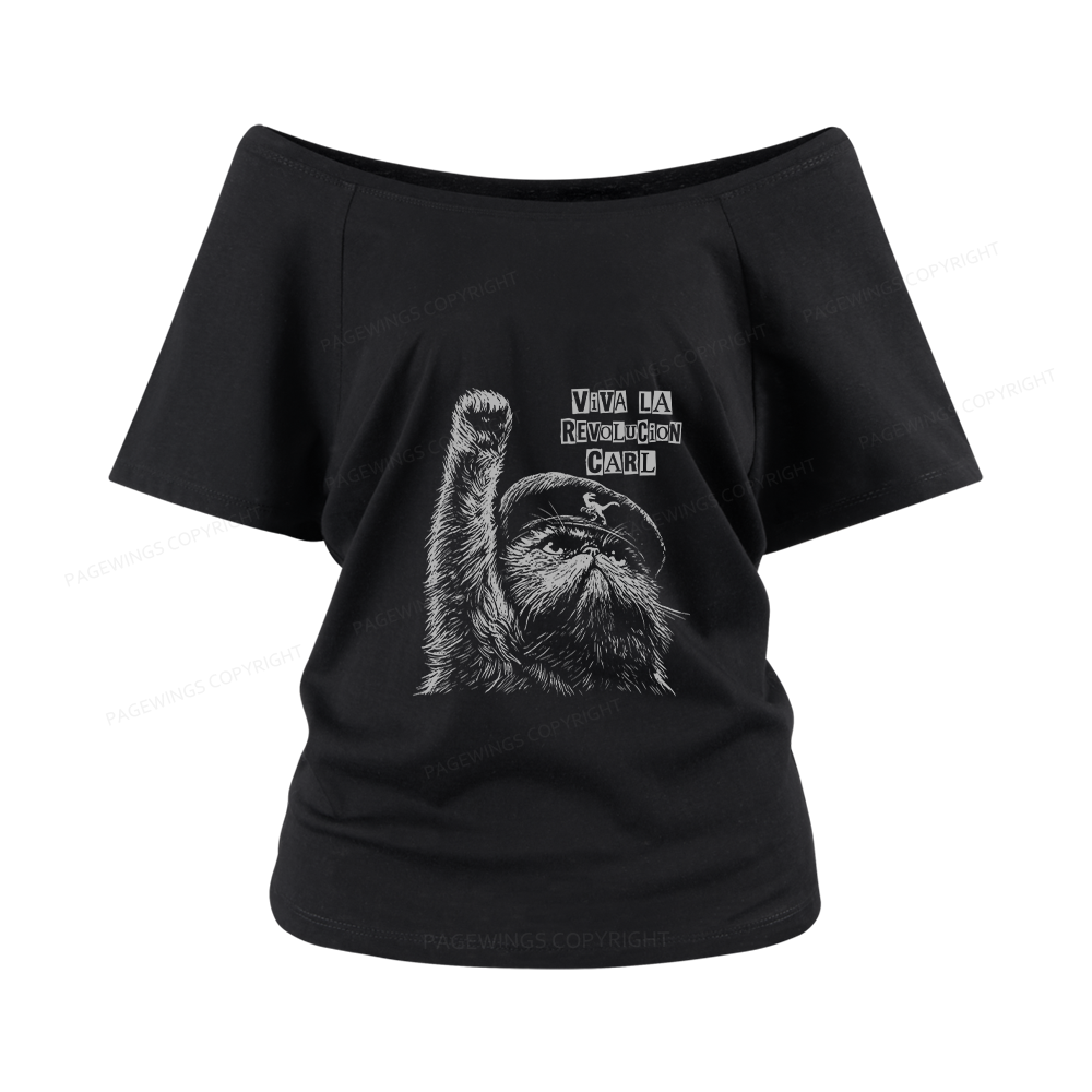 Pagewings Sci-Fi Book Lover Women Off Shoulder T-shirts