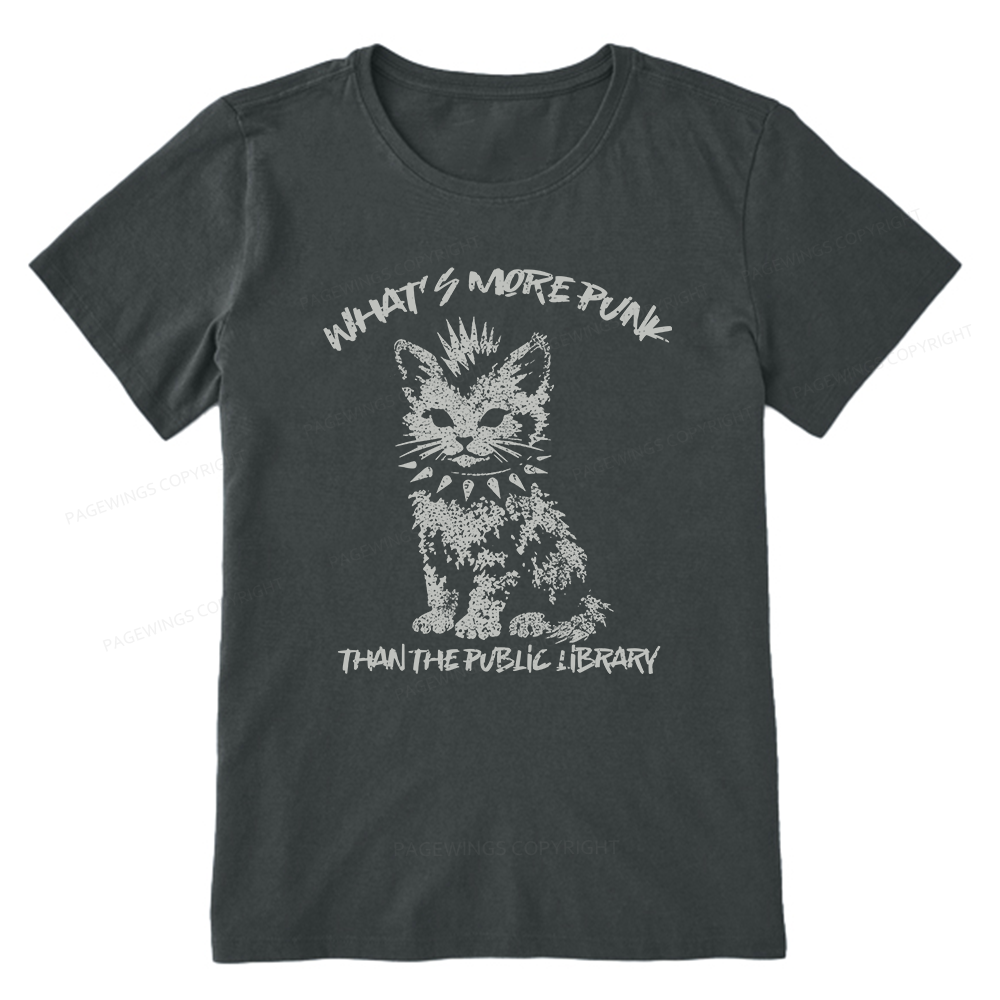 Pagewings What's More Punk Than The Public Library Unisex Classic T-shirt