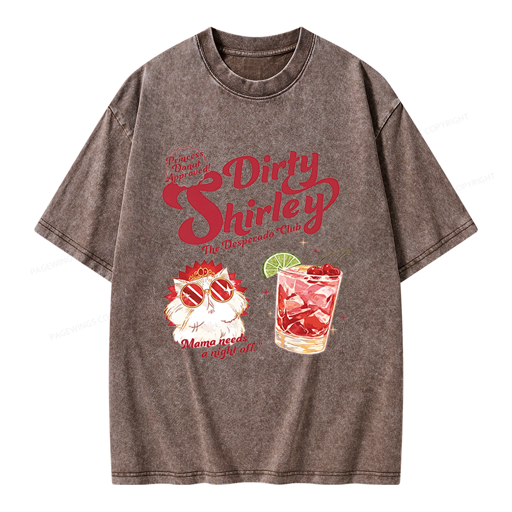 Pagewings The Desperado Club Unisex Washed T-shirt