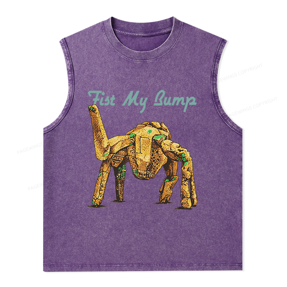Pagewings Read Sci-Fi Unisex Washed Tank Top