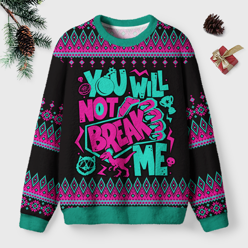 Pagewings Sci Fi Book Lover Unisex Ugly Light Knit Sweatshirt