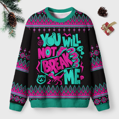 Pagewings Sci Fi Book Lover Unisex Ugly Light Knit Sweatshirt