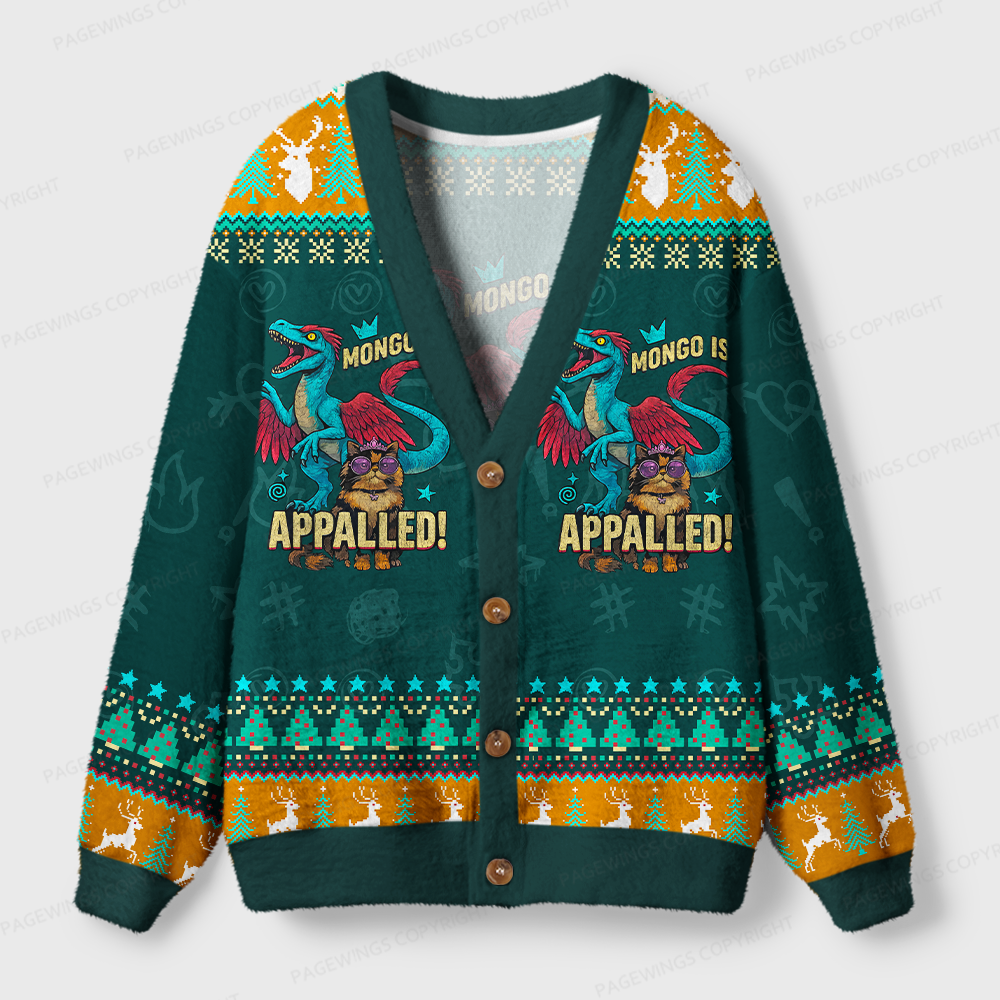 Pagewings Sci Fi Book Lover Light Knit Unisex Cardigan Sweaters