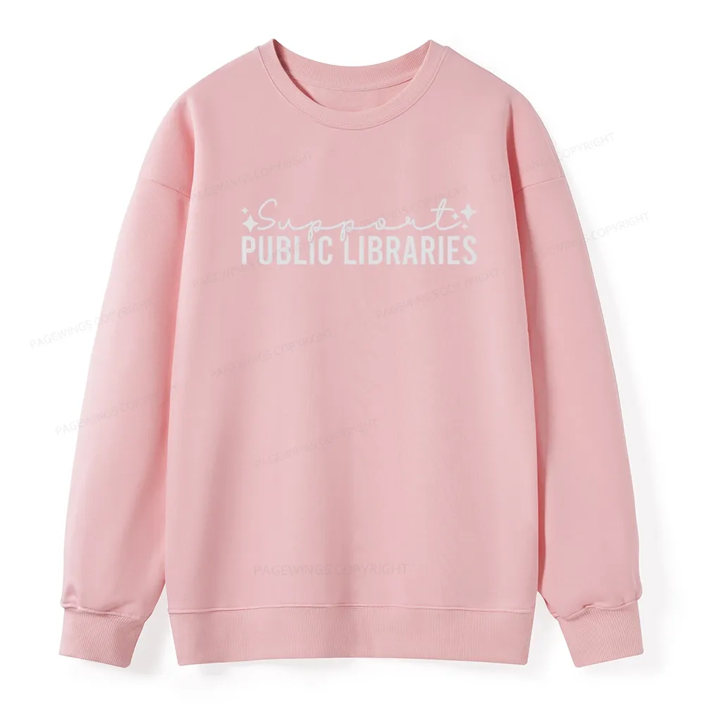 Pagewings Public Libraries Unisex Classic Sweatshirt